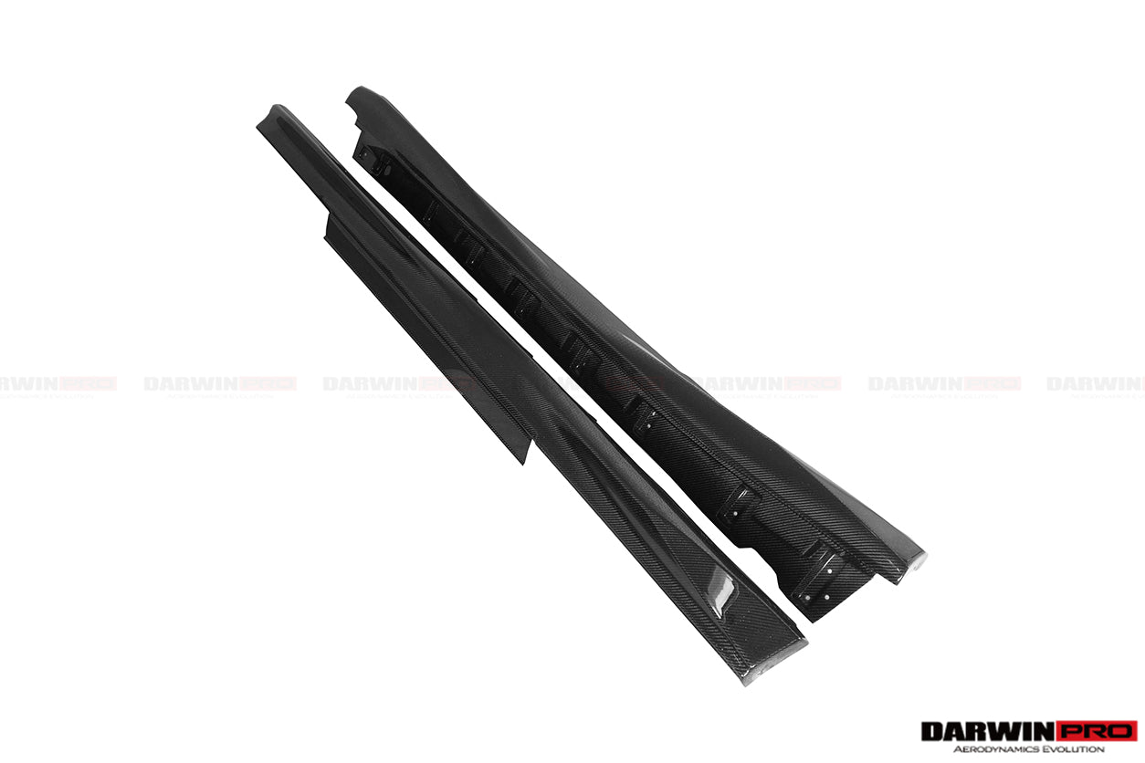 2017-2022 Nissan GTR R35 EBA Carbon Fiber Side Skirts - DarwinPRO Aerodynamics