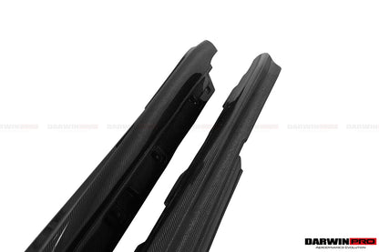 2017-2022 Nissan GTR R35 EBA Carbon Fiber Side Skirts - DarwinPRO Aerodynamics
