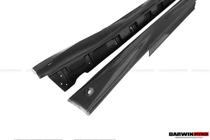 2017-2022 Nissan GTR R35 EBA Carbon Fiber Side Skirts - DarwinPRO Aerodynamics