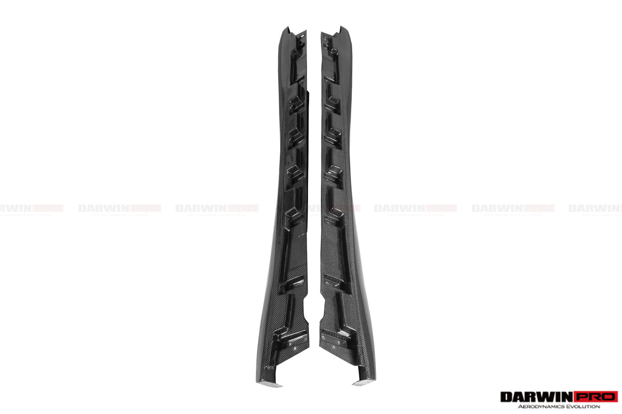 2017-2022 Nissan GTR R35 EBA Carbon Fiber Side Skirts - DarwinPRO Aerodynamics