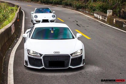 2006-2015 Audi R8 Coupe/Spyder DPGT Style Front Bumper - DarwinPRO Aerodynamics
