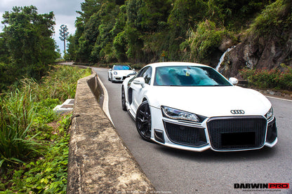 2006-2015 Audi R8 Coupe/Spyder DPGT Style Front Bumper - DarwinPRO Aerodynamics