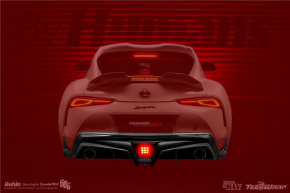 2019-UP Toyota GR Supra (J29/DB) A90 A91 BKSS Style Carbon Fiber Rear Diffuser Lip - DarwinPRO Aerodynamics