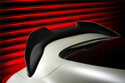 2019-UP Toyota GR Supra (J29/DB) A90 A91 BKSS Style Carbon Fiber Trunk Spoiler w/ LED Light - DarwinPRO Aerodynamics