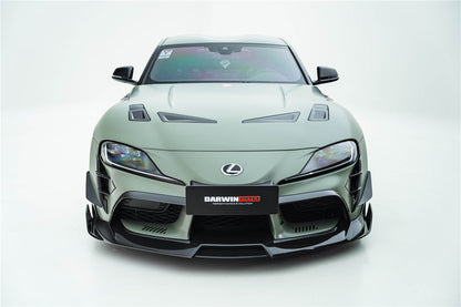 2019-UP Toyota GR Supra (J29/DB) A90 A91 BKSS Style Carbon Fiber Hood - DarwinPRO Aerodynamics