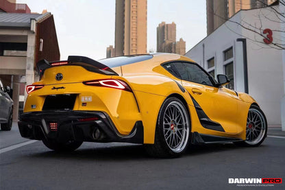 2019-UP Toyota GR Supra (J29/DB) A90 A91 BKSS Style Carbon Fiber Rear Diffuser Lip - DarwinPRO Aerodynamics