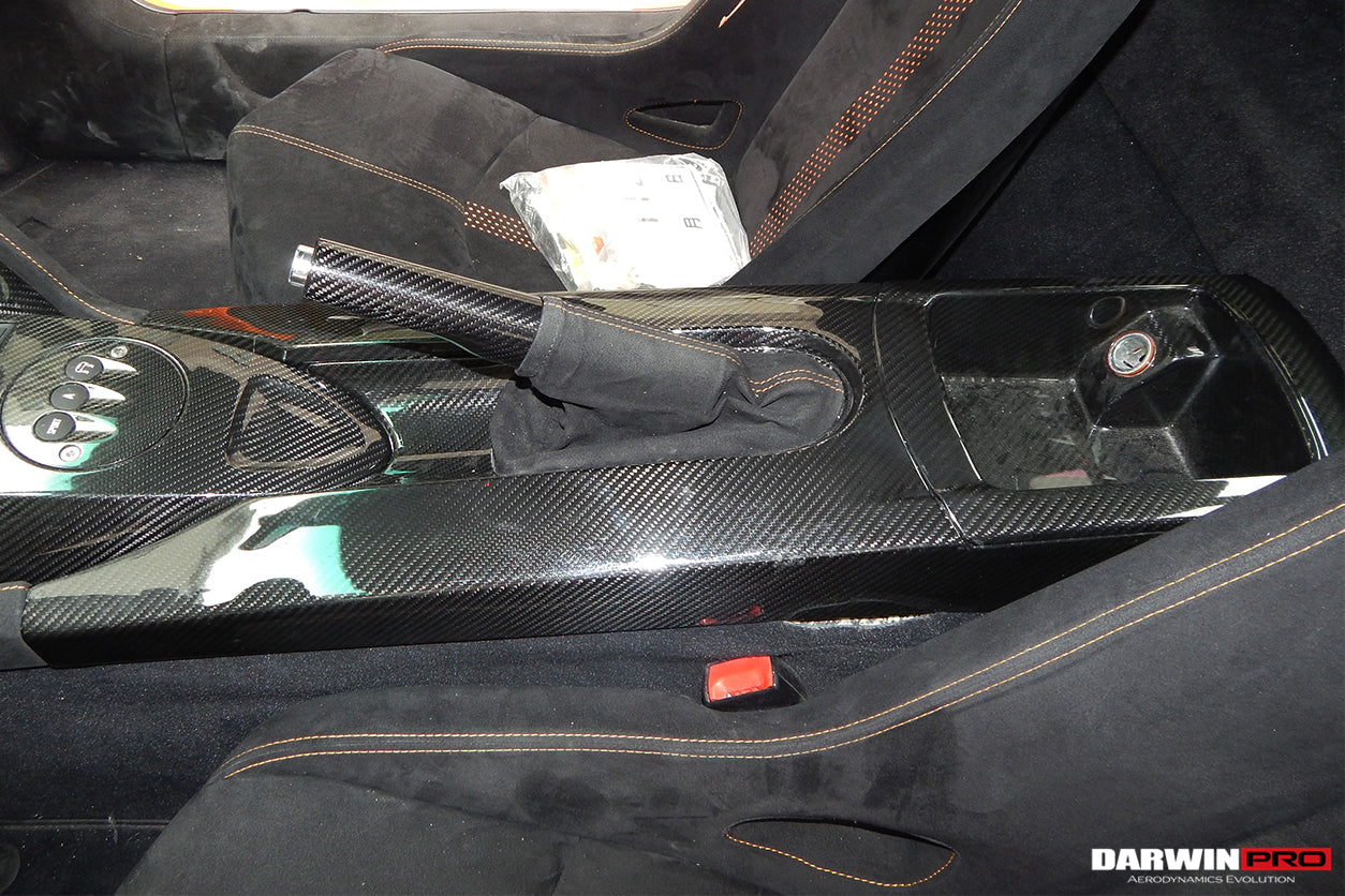 2004-2014 Lamborghini Gallardo Center Gear Shift Console Board - DarwinPRO Aerodynamics