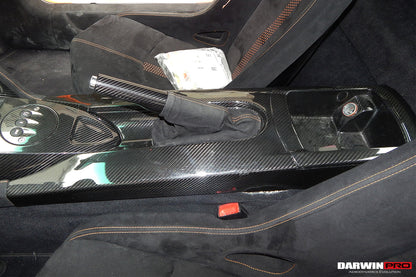 2004-2014 Lamborghini Gallardo Center Gear Shift Console Board - DarwinPRO Aerodynamics