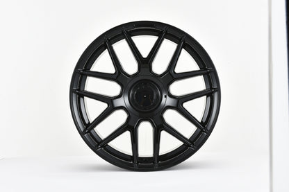 E840 Gloss Black 18x9.5 ET35 5.112 - Square Set (4 Wheels)
