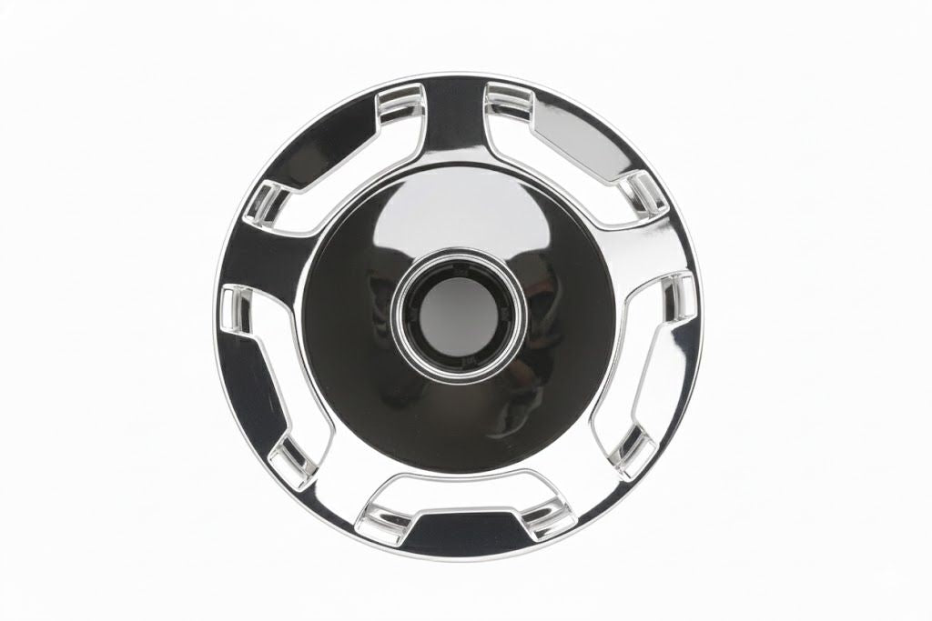 E842 Chrome 20in Staggered Set 8.5 ET35 / 9.5 ET35 5.112 (4 Wheels)