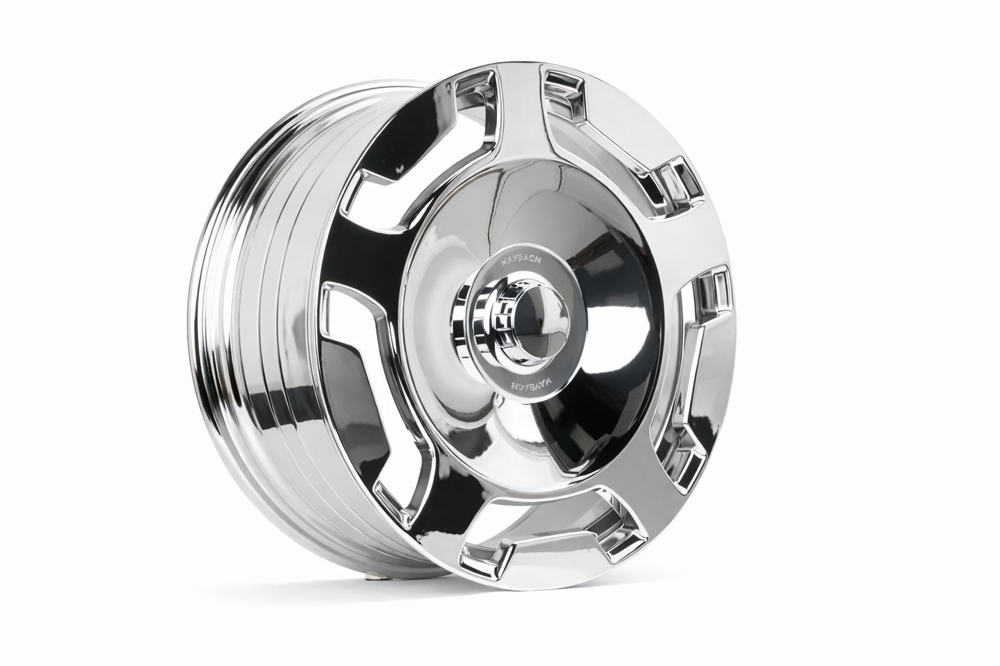 E842 Chrome 20in Staggered Set 8.5 ET35 / 9.5 ET35 5.112 (4 Wheels)