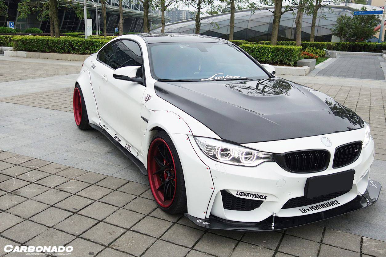 2014-2020 BMW F82/F83 M4 DE Style Fender Flares - Carbonado Aero