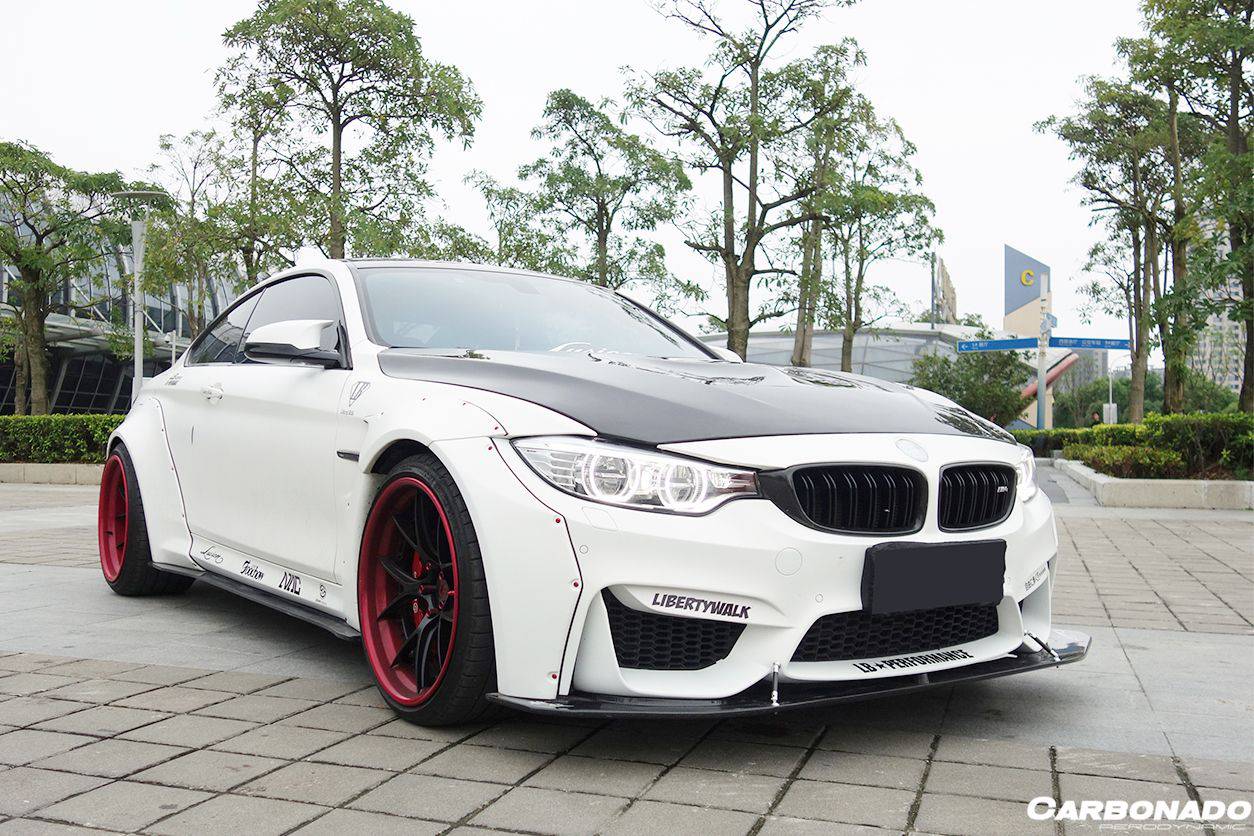 2014-2020 BMW F82/F83 M4 DE Style Fender Flares - Carbonado Aero