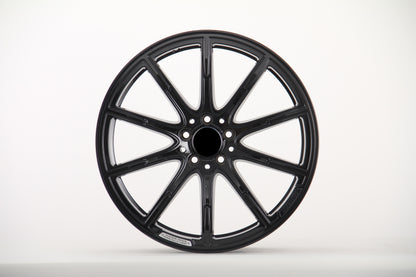 E846 Gloss Black 20x8.5 ET38 5.112 - Square Set (4 Wheels)
