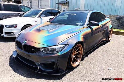2014-2020 BMW M3/M4 IMP Performance Partial Carbon Fiber Hood - DarwinPRO Aerodynamics
