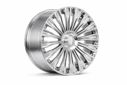 E848 Chrome 20x9.5 ET35 5.112 - Square Set (4 Wheels)