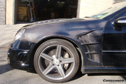2005-2007 Mercedes Benzw203 C55 AMG  Only WI Style  Front Fender - Carbonado