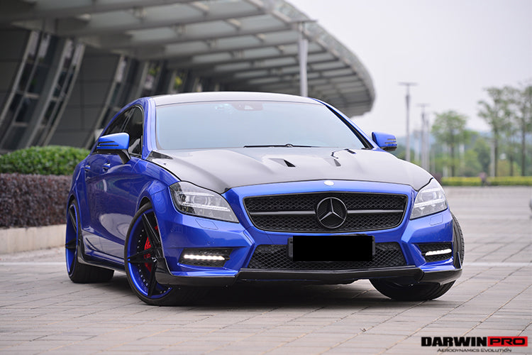 2011-2017 Mercedes Benz CLS Class W218 BKSS Style Hood - DarwinPRO Aerodynamics