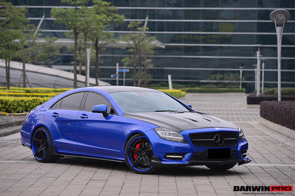 2011-2017 Mercedes Benz CLS Class W218 BKSS Style Hood - DarwinPRO Aerodynamics