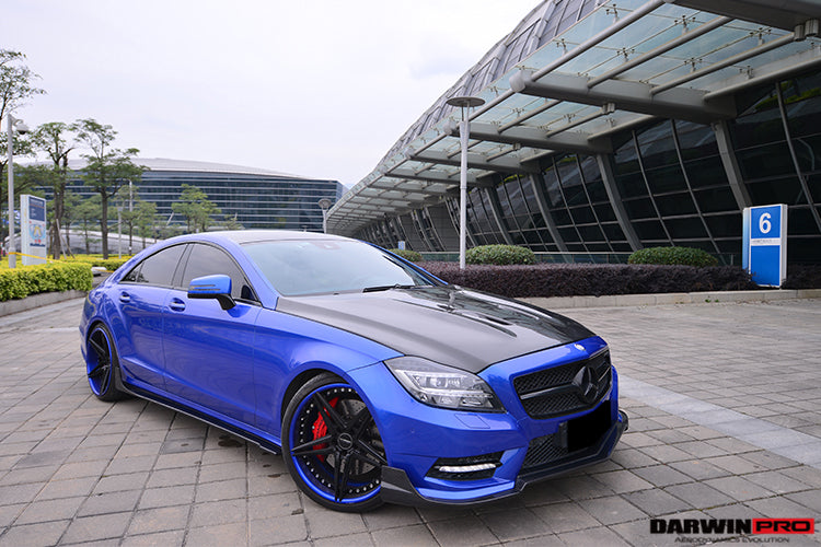 2011-2017 Mercedes Benz CLS Class W218 BKSS Style Hood - DarwinPRO Aerodynamics