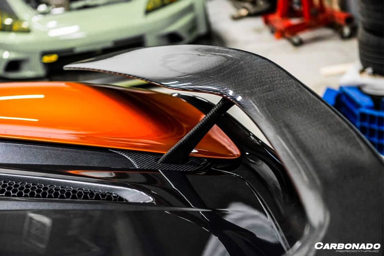 2015-2021 McLaren 540c/570s GT Style Trunk Spoiler - Carbonado Aero