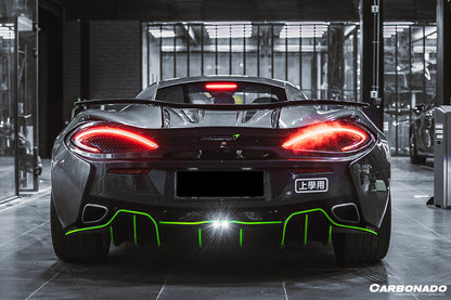 2015-2020 McLaren 540c/570s GT Style Trunk Spoiler - DarwinPRO Aerodynamics