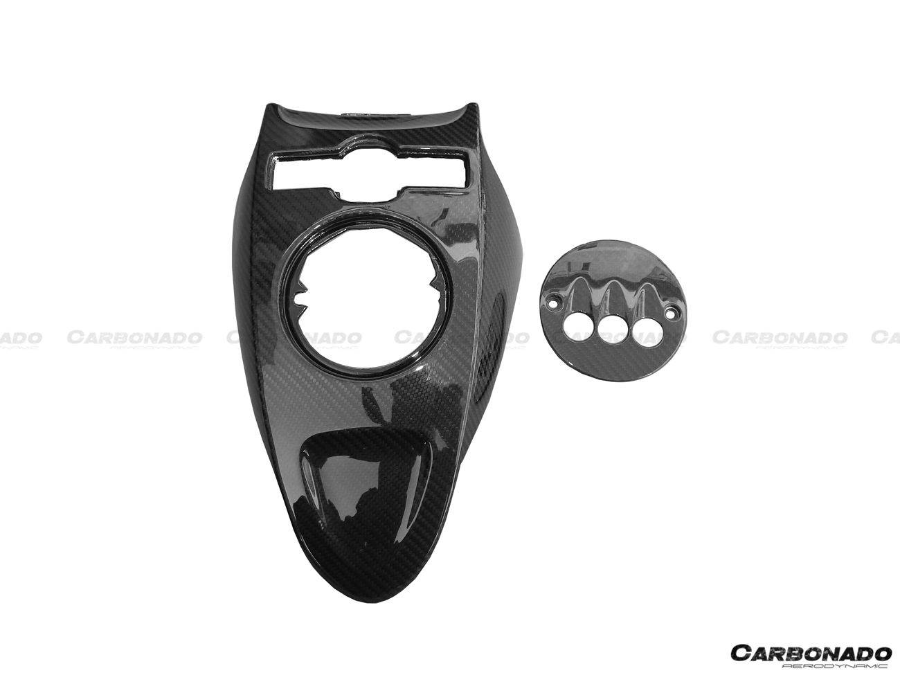 2004-2014 Lamborghini Gallardo OEM Style Carbon Fiber Center Console - Carbonado Aero