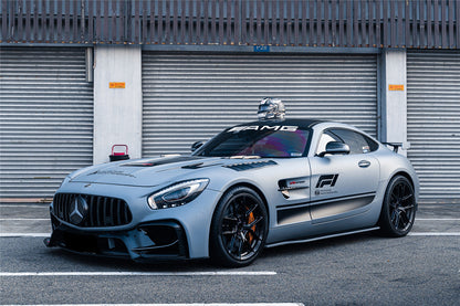 2015-2021 Mercedes Benz AMG GT/GTS/GTC/GTR BK Style Partial Carbon Fiber Front Fender - DarwinPRO Aerodynamics