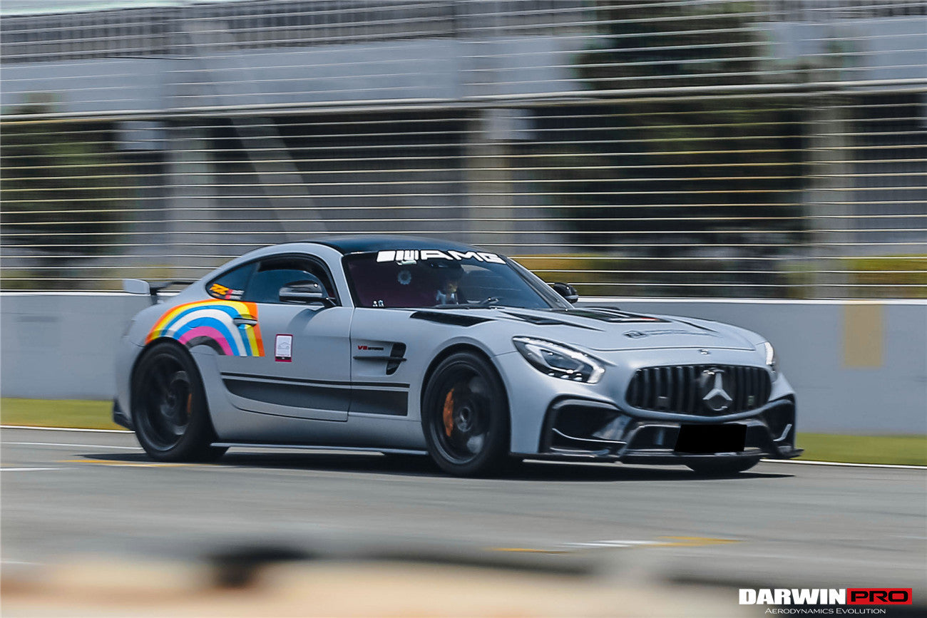 2015-2021 Mercedes Benz AMG GT/GTS/GTC/GTR BK Style Partial Carbon Fiber Front Fender - Carbonado Aero