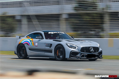 2015-2021 Mercedes Benz AMG GT/GTS/GTC/GTR BK Style Partial Carbon Fiber Front Fender - Carbonado Aero