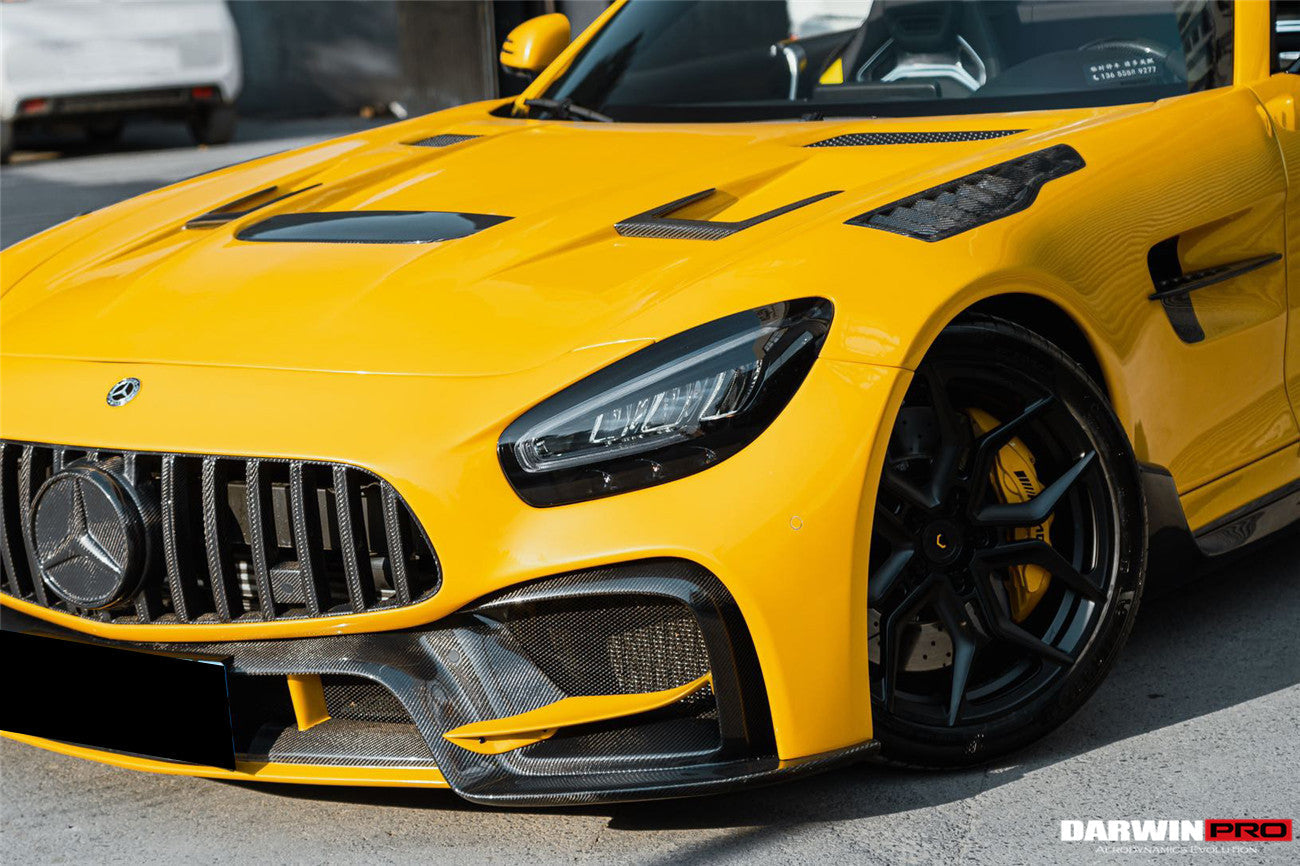 2015-2021 Mercedes Benz AMG GT/GTS/GTC/GTR BK Style Partial Carbon Fiber Front Fender - Carbonado Aero