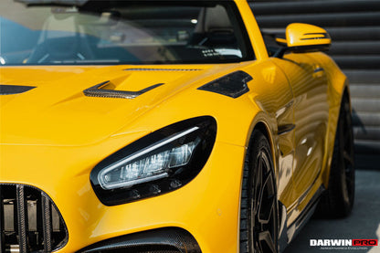 2015-2021 Mercedes Benz AMG GT/GTS/GTC/GTR BK Style Partial Carbon Fiber Front Fender - Carbonado Aero