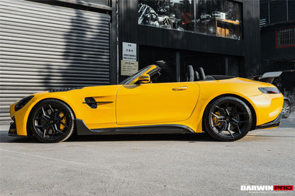 2015-2021 Mercedes Benz AMG GT/GTS/GTC/GTR BK Style Partial Carbon Fiber Front Fender - DarwinPRO Aerodynamics