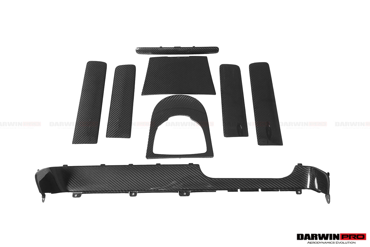 2019-2023 Mercedes Benz W464 G550/G63AMG G-Class G Wagon Dry Carbon Fiber Repalcement Interiors - DarwinPRO Aerodynamics