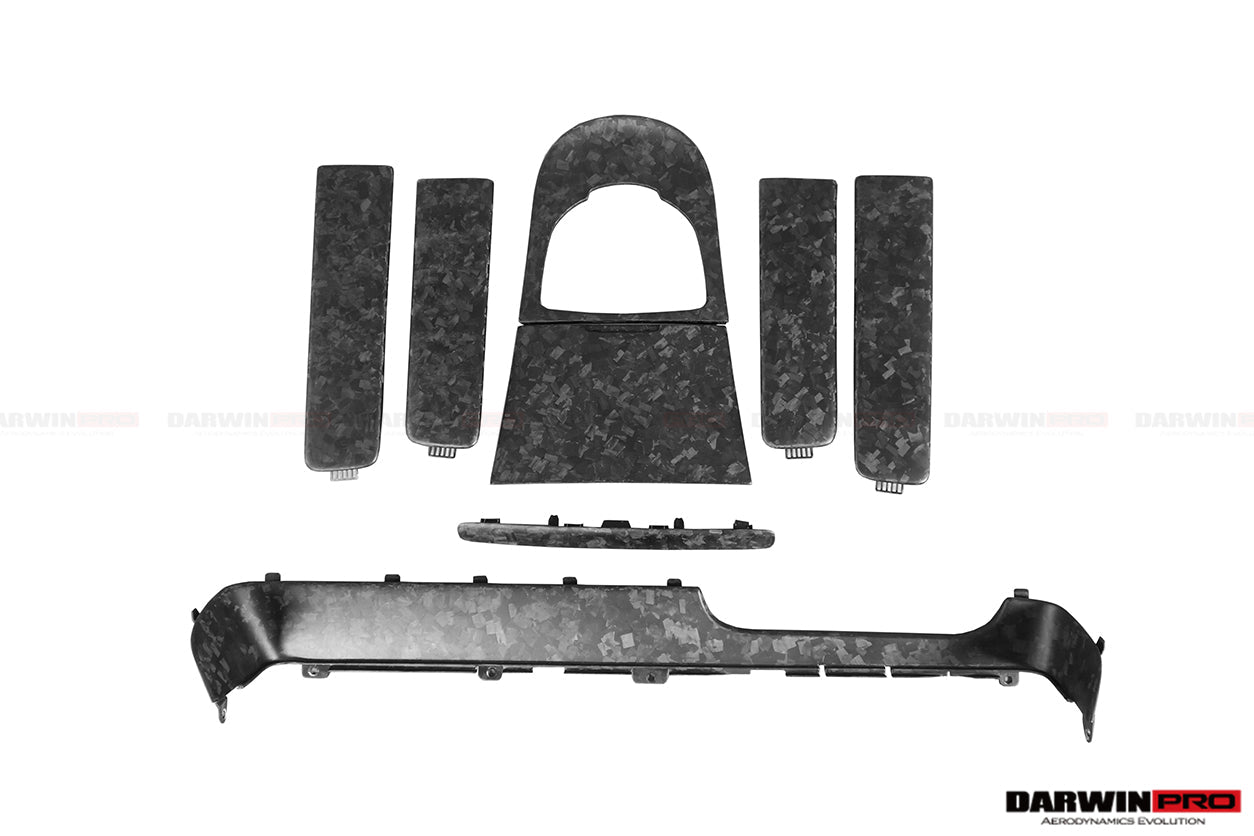 2019-2023 Mercedes Benz W464 G550/G63AMG G-Class G Wagon Dry Carbon Fiber Repalcement Interiors - DarwinPRO Aerodynamics