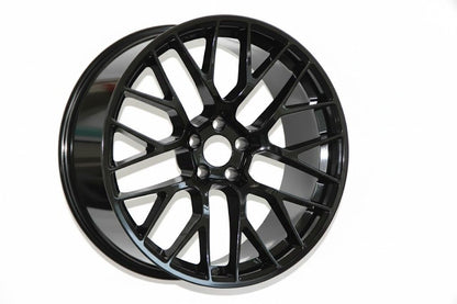 E854 Gloss Black 20x10.0 ET19 5.112 - Square Set (4 Wheels)
