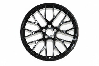 E854 Gloss Black 20x10.0 ET19 5.112 - Square Set (4 Wheels)