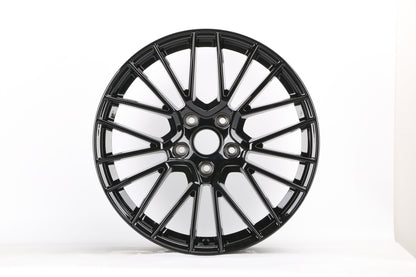 E855 Gloss Black 20x9.5 ET46 5.130 – (Square Set of 4)