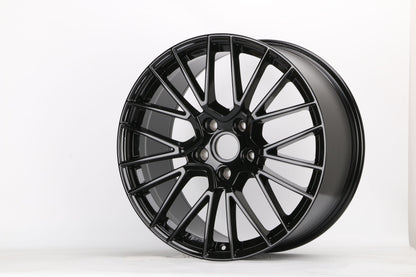 E855 Gloss Black 20x9.5 ET46 5.130 – (Square Set of 4)