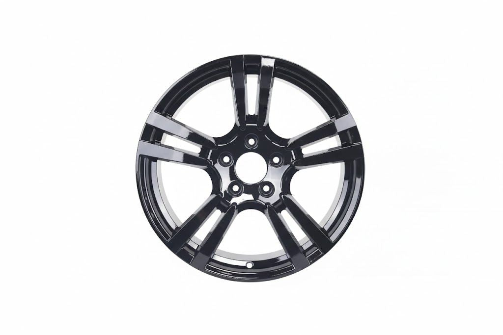 E856 Gloss Black 22x9.5 ET55 5.130 - Square Set (4 Wheels)