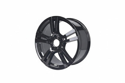E856 Gloss Black 22x9.5 ET55 5.130 - Square Set (4 Wheels)