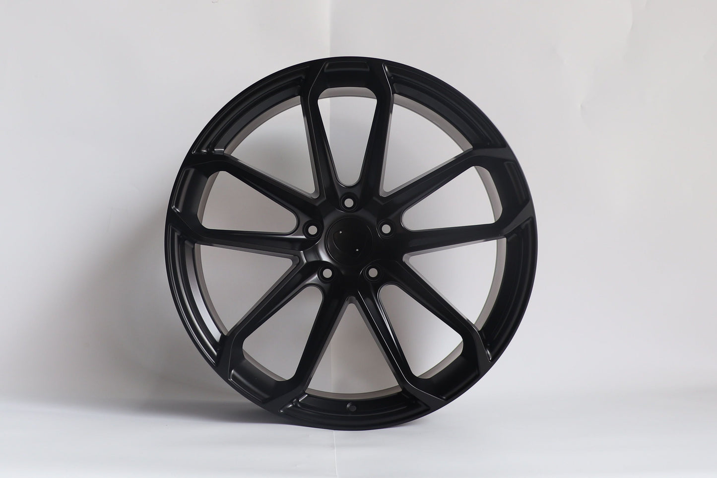E861 Satin Black 22x10.0 ET45 5.130 - Square Set (4 Wheels)