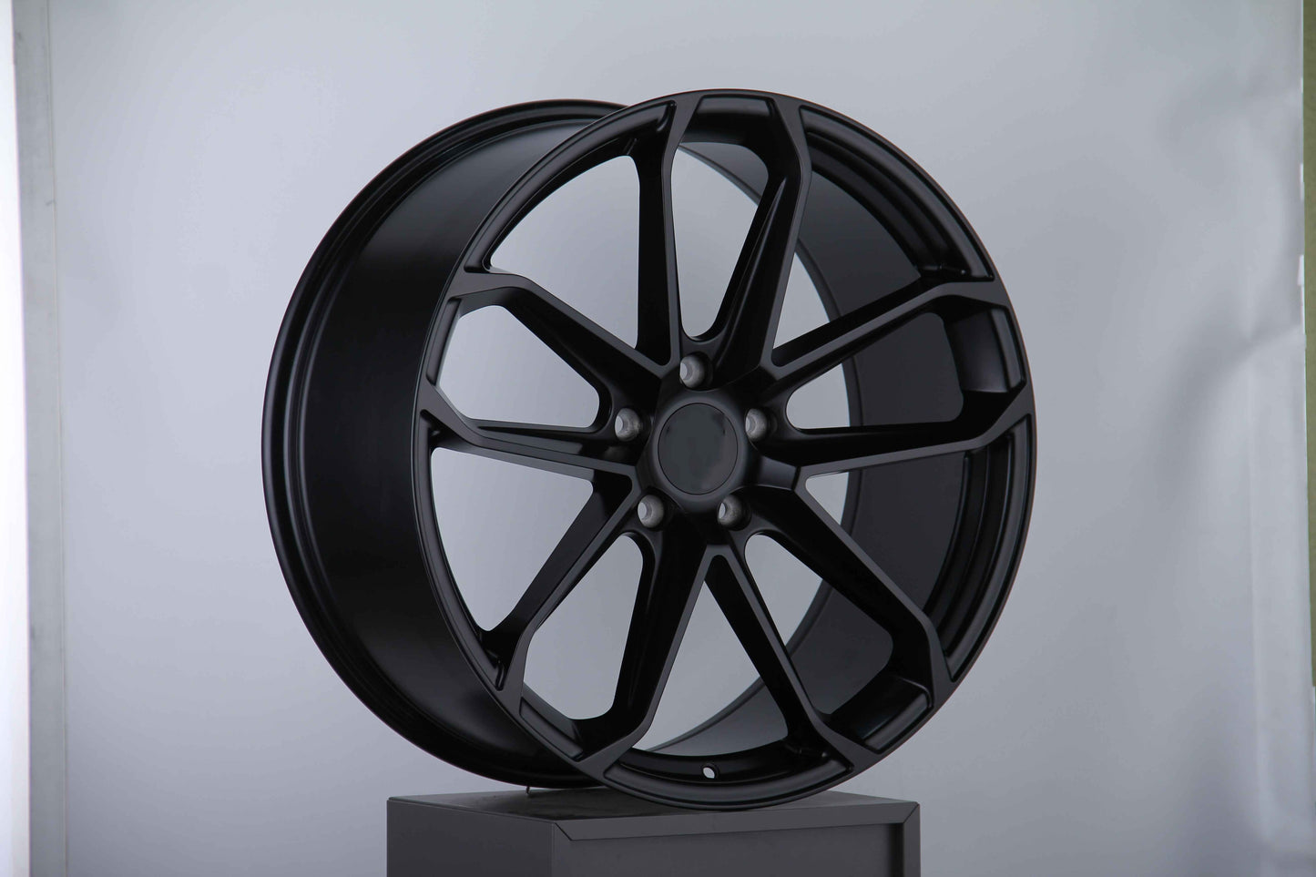 E861 Satin Black 22x11.5 ET61 5.130 - Square Set (4 Wheels)