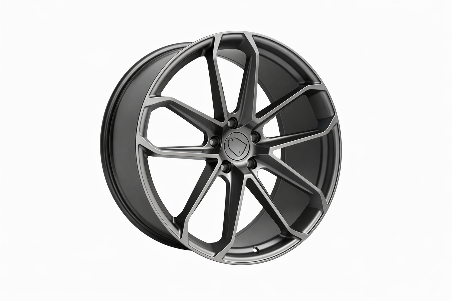 E861 Satin Gunmetal 22x11.5 ET61 5.130 - Square Set (4 Wheels)