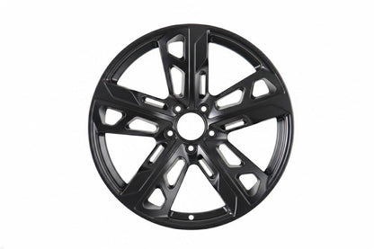 E865 Satin Black 22in Staggered Set 9.5 ET50 / 11.5 ET60 5.130 (4 Wheels)