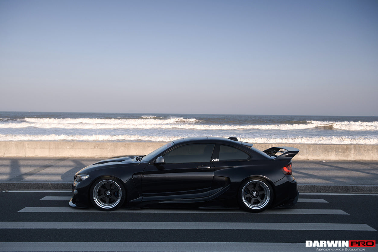2016-2020 BMW M2 F87 VR Style Partial Carbon Fiber Wide Full Body kit - DarwinPRO Aerodynamics