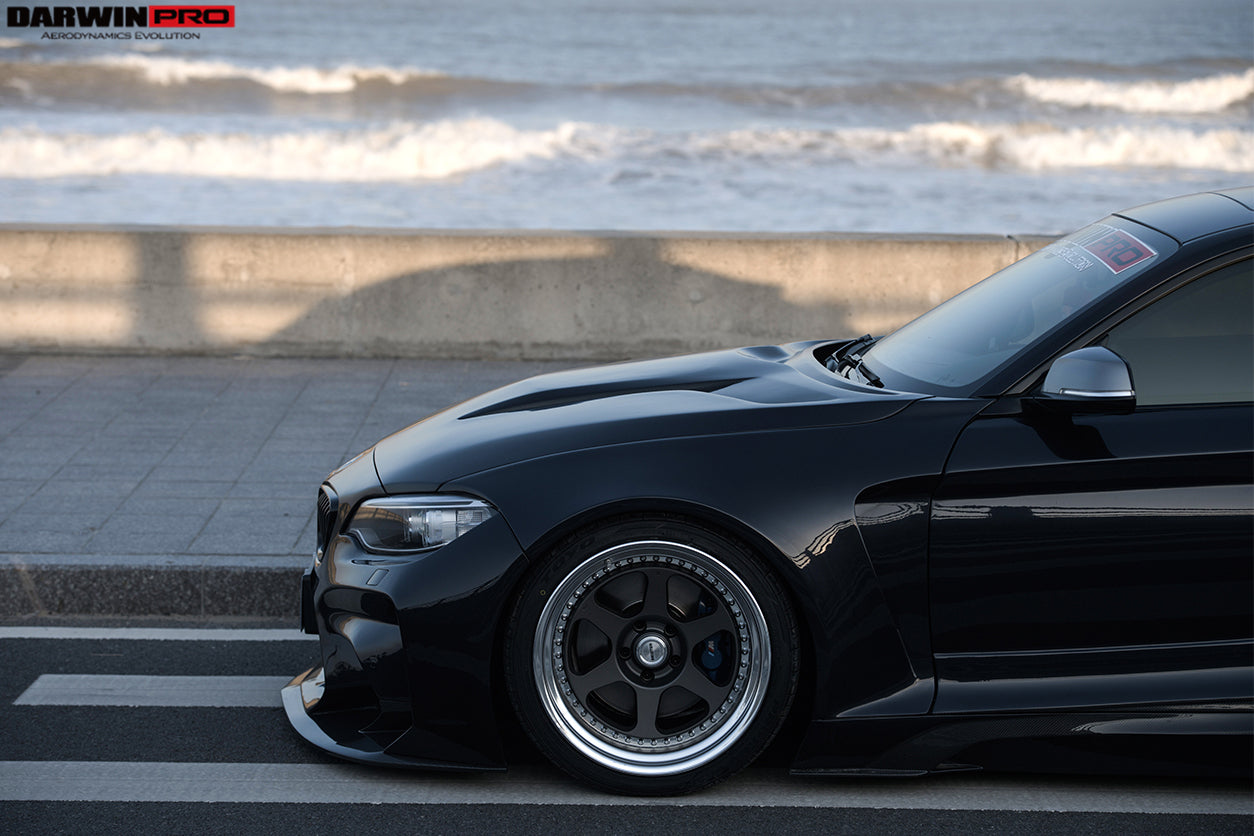 2016-2020 BMW M2 F87 VR Style Partial Carbon Fiber Wide Full Body kit - DarwinPRO Aerodynamics