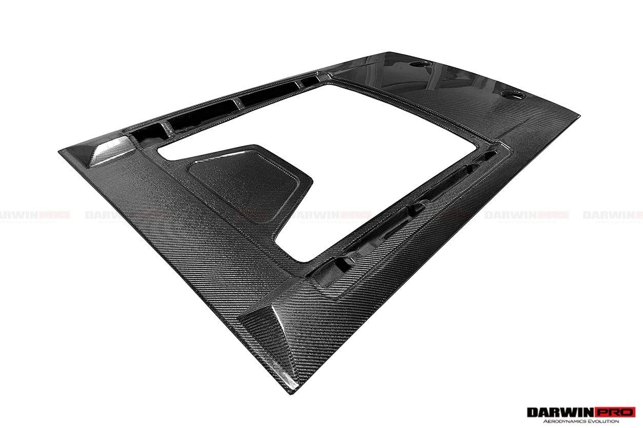 2004-2008 Lamborghini Gallardo Coupe Engine Hood Hatch ( USE ORIGENAL GLASS) - DarwinPRO Aerodynamics