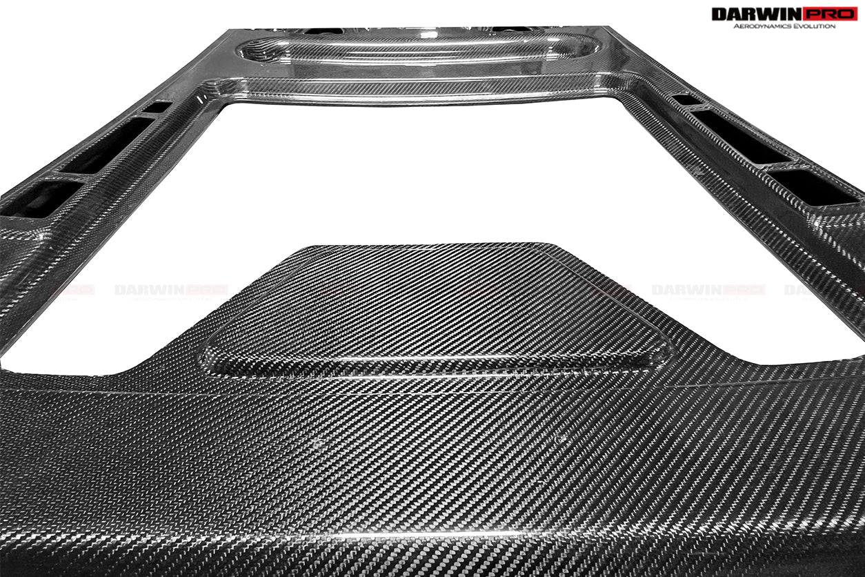 2004-2008 Lamborghini Gallardo Coupe Engine Hood Hatch ( USE ORIGENAL GLASS) - DarwinPRO Aerodynamics