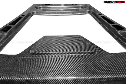 2004-2008 Lamborghini Gallardo Coupe Engine Hood Hatch ( USE ORIGENAL GLASS) - DarwinPRO Aerodynamics